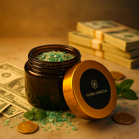 Attract Money Salt Bath